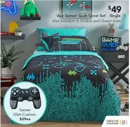 Harvey Norman Ace Gamer Quilt Cover Set offer
