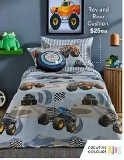 Harvey Norman Thunder Monster Trucks Quilt Cover Set offer