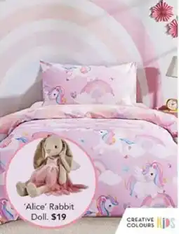 Harvey Norman Unicorn Slumber Quilt Cover Set offer