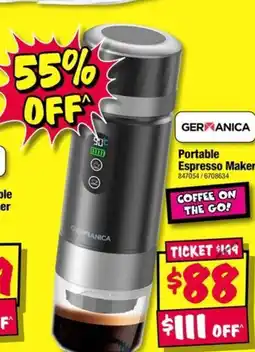 JB Hi-Fi Espresso Maker Portable offer
