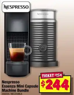 JB Hi-Fi Nespresso Essenza Mini Capsule Machine Bundle offer