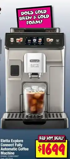 JB Hi-Fi Eletta Explore Connect Fully Automatic Coffee Machine offer