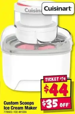JB Hi-Fi Custom Scoops Ice Cream Maker offer