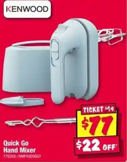 JB Hi-Fi Quick Go Hand Mixer offer