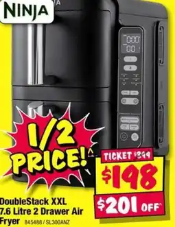 JB Hi-Fi DoubleStack XXL 2 Drawer Air Fryer offer