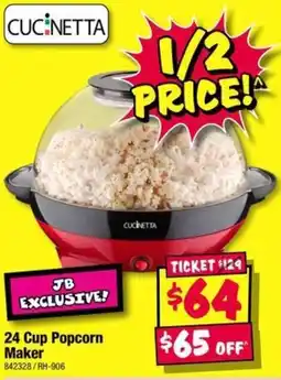 JB Hi-Fi 24 Cup Popcorn offer
