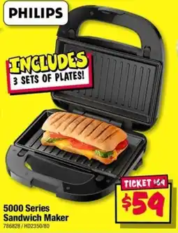 JB Hi-Fi 5000 Series Sandwich Maker offer