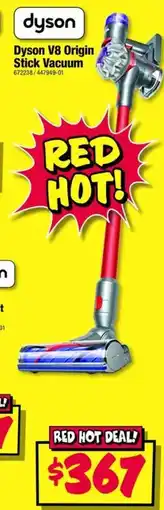 JB Hi-Fi Dyson V8 Origin Stick Vacuum offer