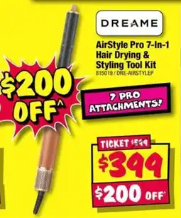 JB Hi-Fi AirStyle Pro 7-In-1 Hair Drying & Styling Tool Kit offer