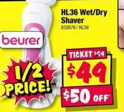 JB Hi-Fi HL36 Wet/Dry Shaver offer