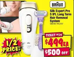 JB Hi-Fi Silk Expert Pro 5 IPL Long Term Hair Removal System offer