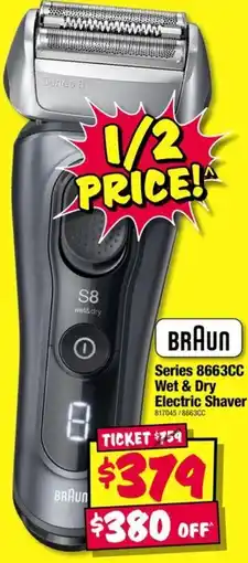 JB Hi-Fi Wet & Dry Electric Shaver offer