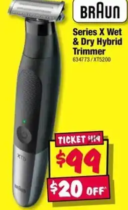 JB Hi-Fi Series X Wet & Dry Hybrid Trimmer offer