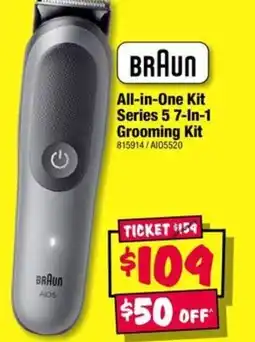 JB Hi-Fi All-in-One Kit Series 5 7-In-1 Grooming Kit offer