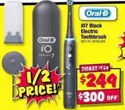 JB Hi-Fi i07 Black Electric Toothbrush offer