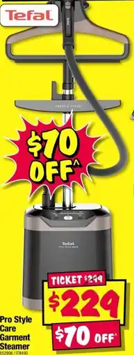 JB Hi-Fi Pro Style Care Garment Steamer offer