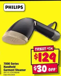 JB Hi-Fi 7000 Series Handheld Garment Steamer offer