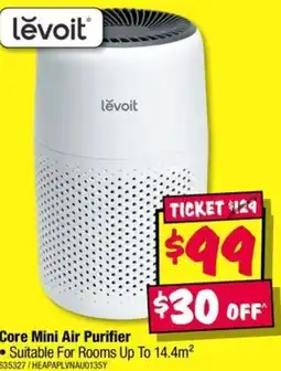 JB Hi-Fi Core Mini Air Purifier offer