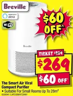 JB Hi-Fi The Smart Air Viral Compact Purifier offer