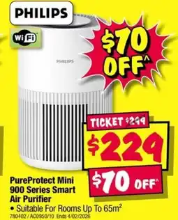 JB Hi-Fi PureProtect Mini 900 Series Smart Air Purifier offer