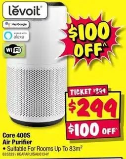JB Hi-Fi Core 400S Air Purifier offer