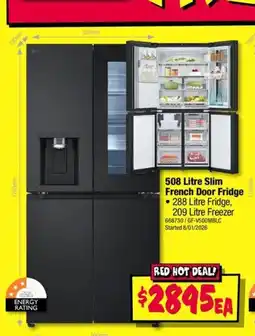 JB Hi-Fi Slim French Door Fridge offer
