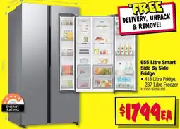 JB Hi-Fi Smart Side By Side Fridge offer