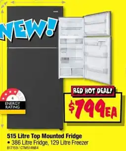 JB Hi-Fi Top Mounted Fridge offer