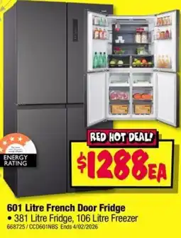 JB Hi-Fi French Door Fridge offer