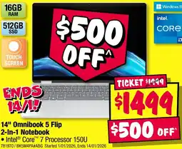 JB Hi-Fi Omnibook 5 Flip offer