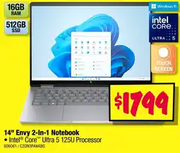 JB Hi-Fi Envy 2-In-1 Notebook offer