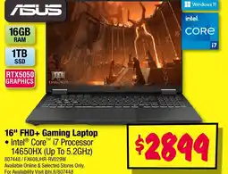JB Hi-Fi FHD+ Gaming Laptop offer