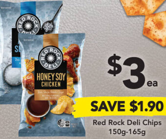 Drakes Red Rock Deli Chips 150-165g offer