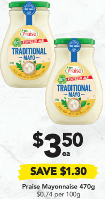 Drakes Praise Mayonnaise 470g offer