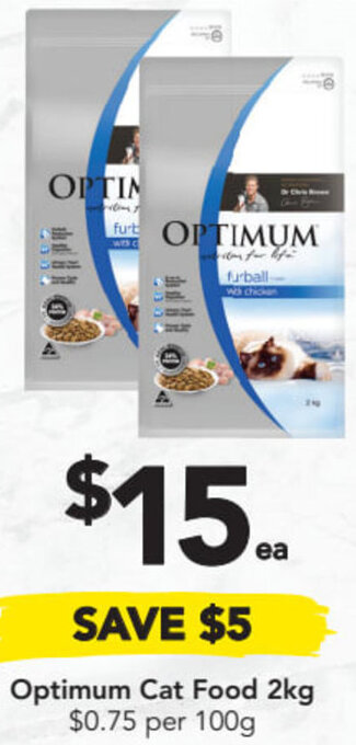 Drakes Optimum Cat Food 2Kg offer