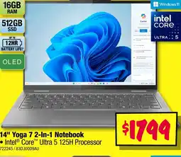 JB Hi-Fi Yoga 7 2-in-1 notebook offer