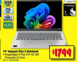 JB Hi-Fi ideapad slim 5 notebook offer