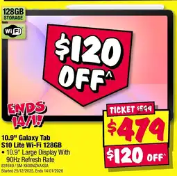 JB Hi-Fi Galaxy tab offer