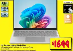 JB Hi-Fi Surface Laptop (7th Edition) offer
