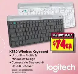 JB Hi-Fi K580 wireless keyboard offer