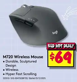 JB Hi-Fi M720 wireless mouse offer