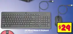 JB Hi-Fi 150 wired mouse & keyboard offer