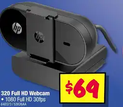 JB Hi-Fi 320 full hd webcam offer