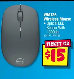 JB Hi-Fi Wm126 wireless mouse offer
