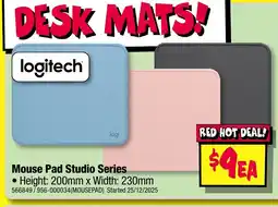 JB Hi-Fi Mouse pad studio series offer