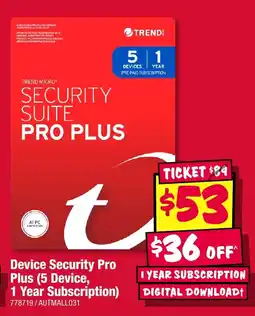 JB Hi-Fi Device Security Pro Plus offer