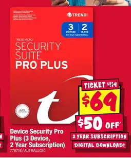 JB Hi-Fi Device security pro plus offer