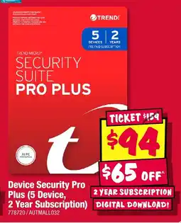 JB Hi-Fi Device security pro plus offer