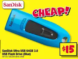 JB Hi-Fi Sandisk ultra usb offer