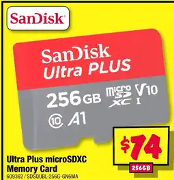 JB Hi-Fi Ultra plus microsdxc memory card offer